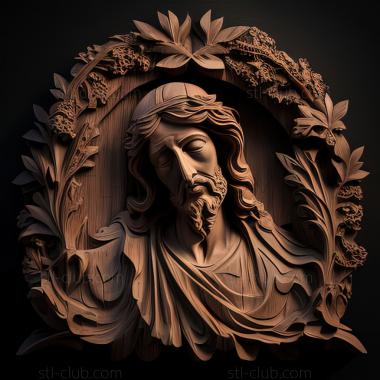 3D model st jesus (STL)